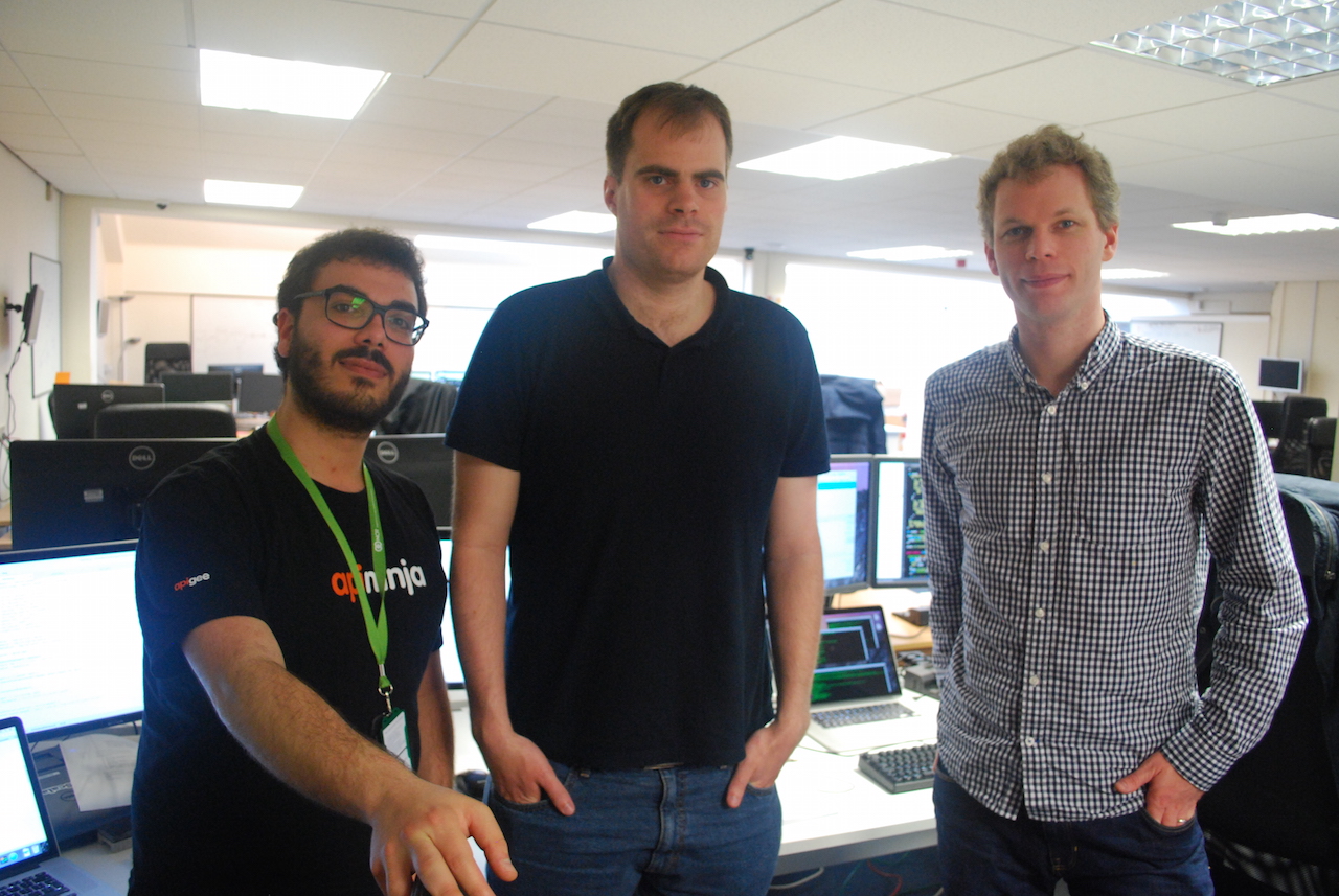 The team. On a spaceship. Yesterday.