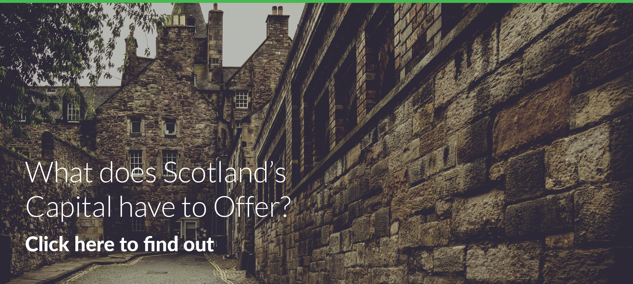 Sundown over Edinburgh